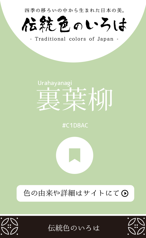 裏葉柳（Urahayanagi）